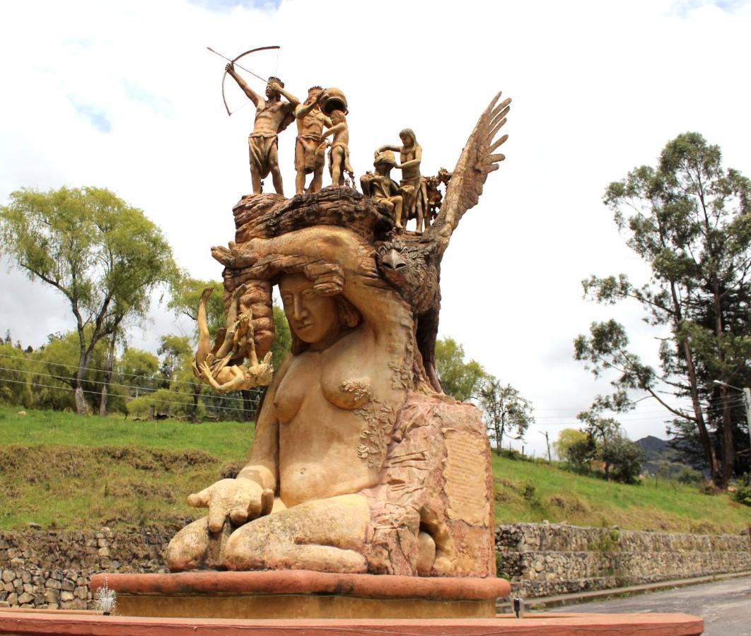 La Cuchumba Hotel Campestre Guican Bagian luar foto