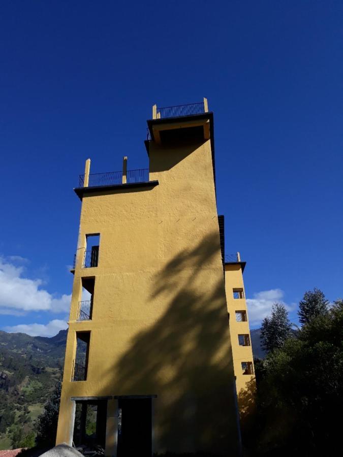 La Cuchumba Hotel Campestre Guican Bagian luar foto